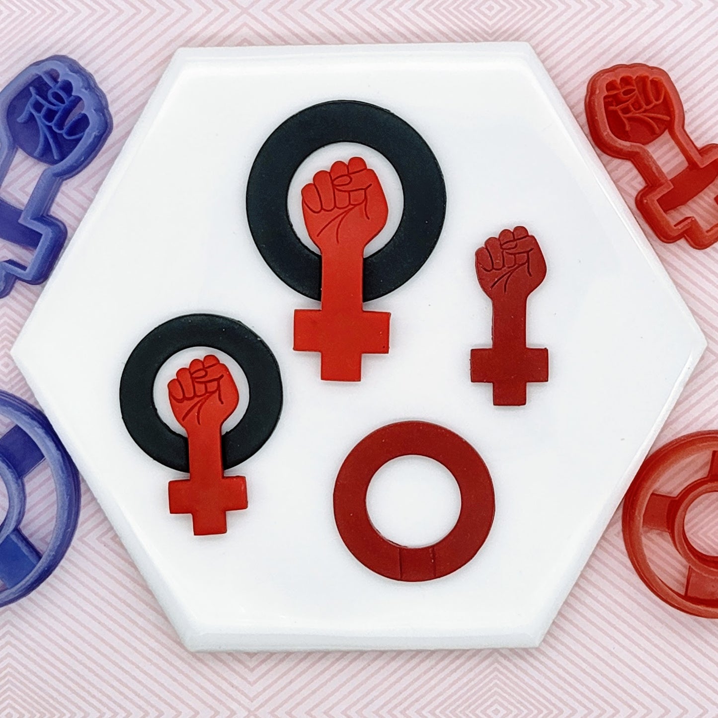 Feminist Fist Set