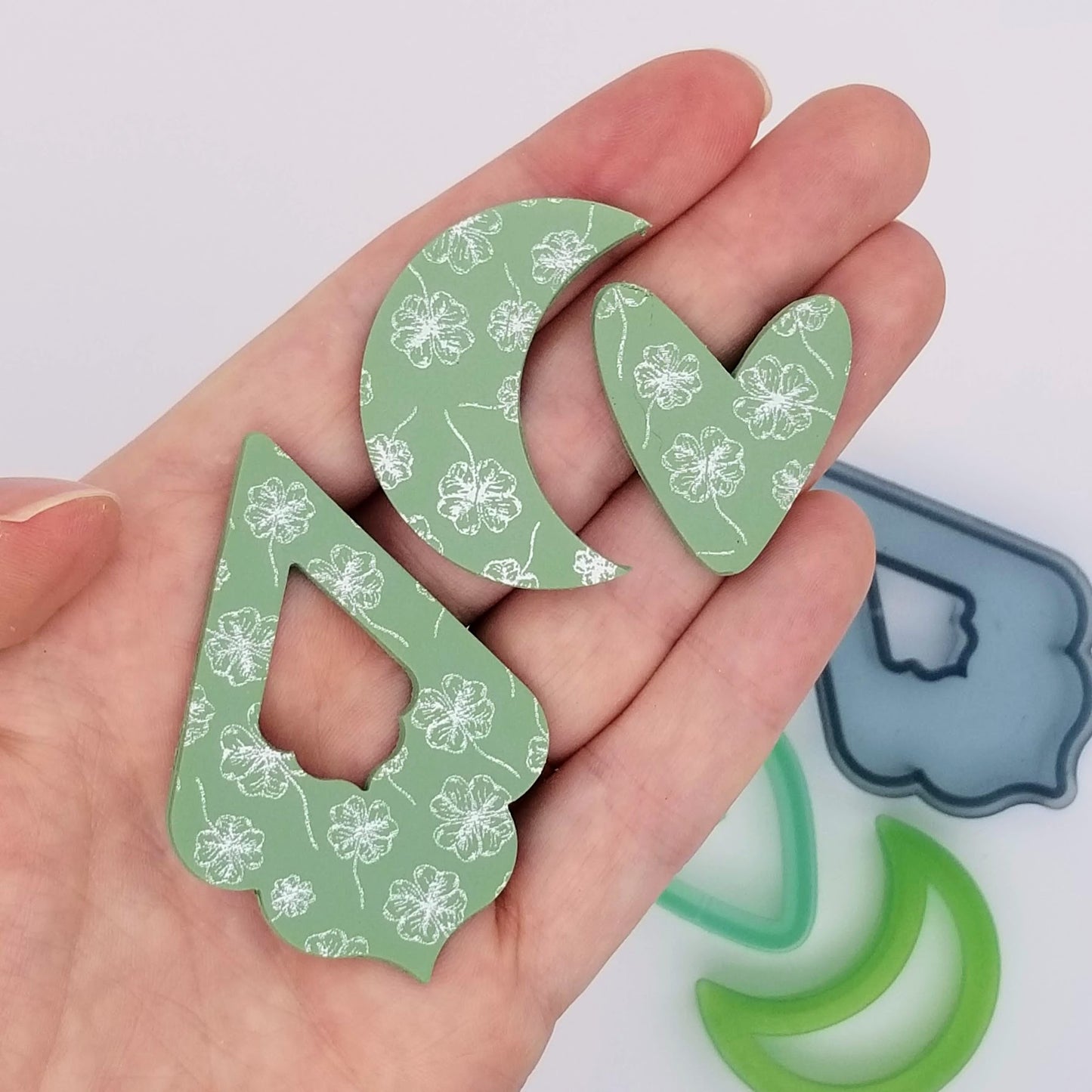 Four-Leaf Clover Silk Screen