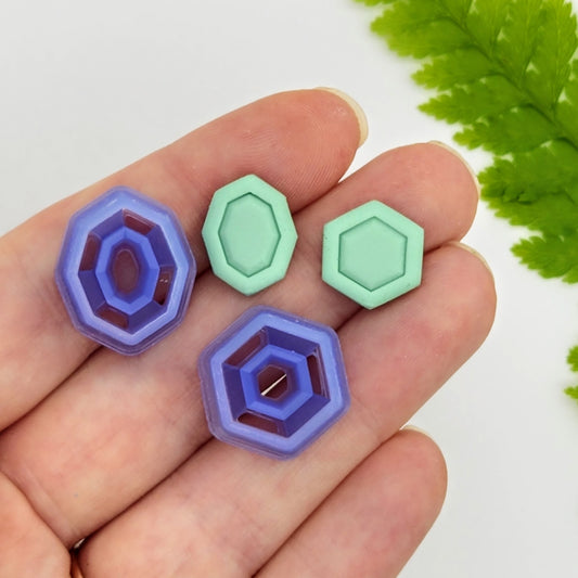 Pair of Geometric Stud Cutters