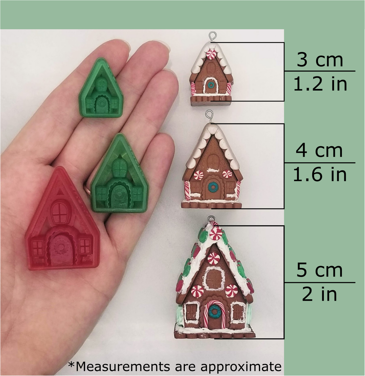 3D Gingerbread House Kit