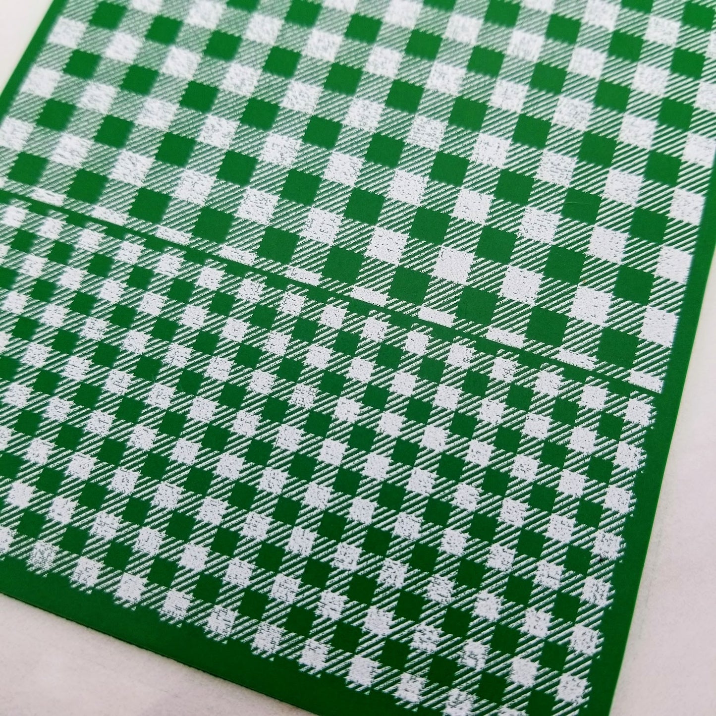 Gingham Silk Screen