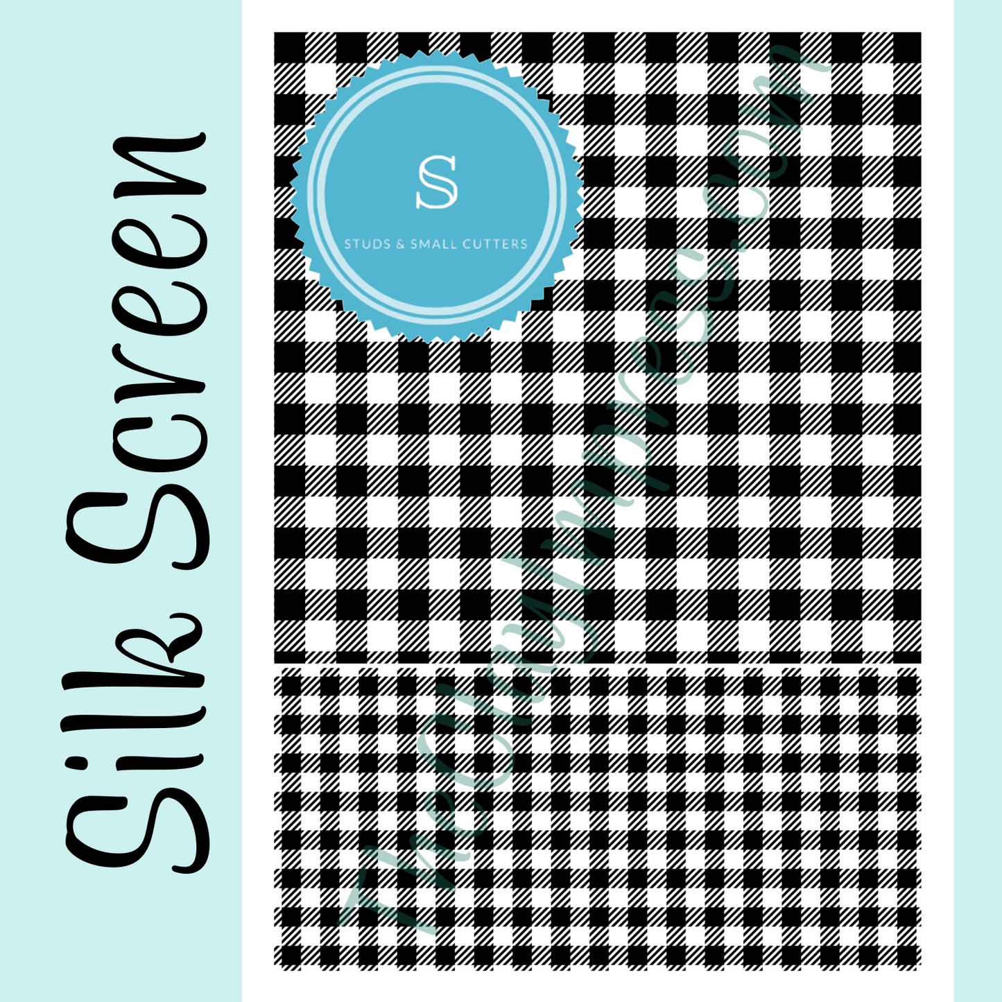 Gingham Silk Screen