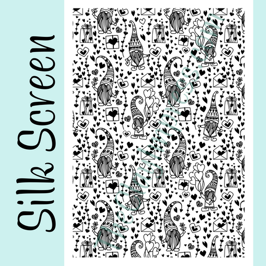 Gnome Sweet Gnome Silk Screen