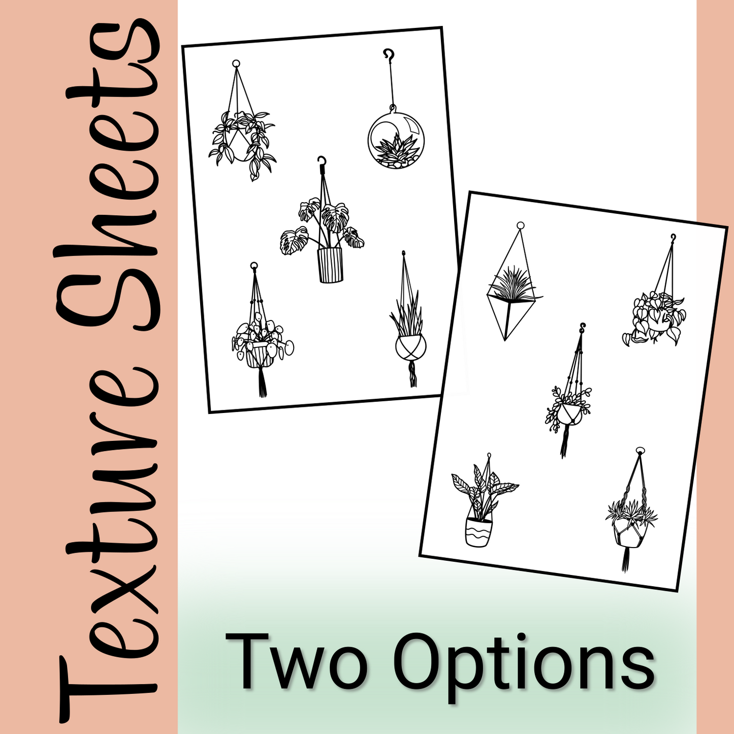 Hanging Plants Texture Sheets