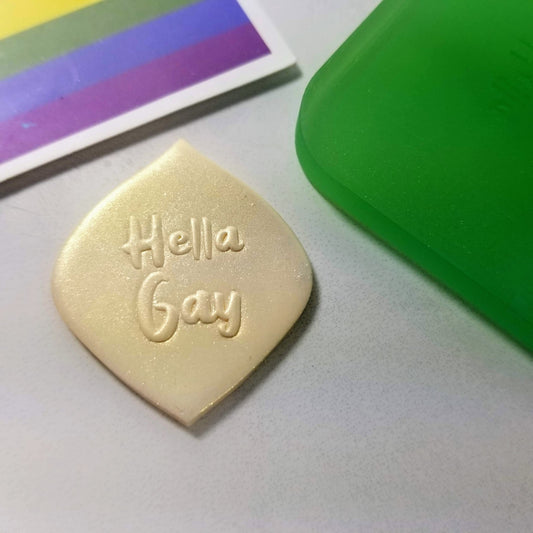 Hella Gay Embossing and Debossing Tile