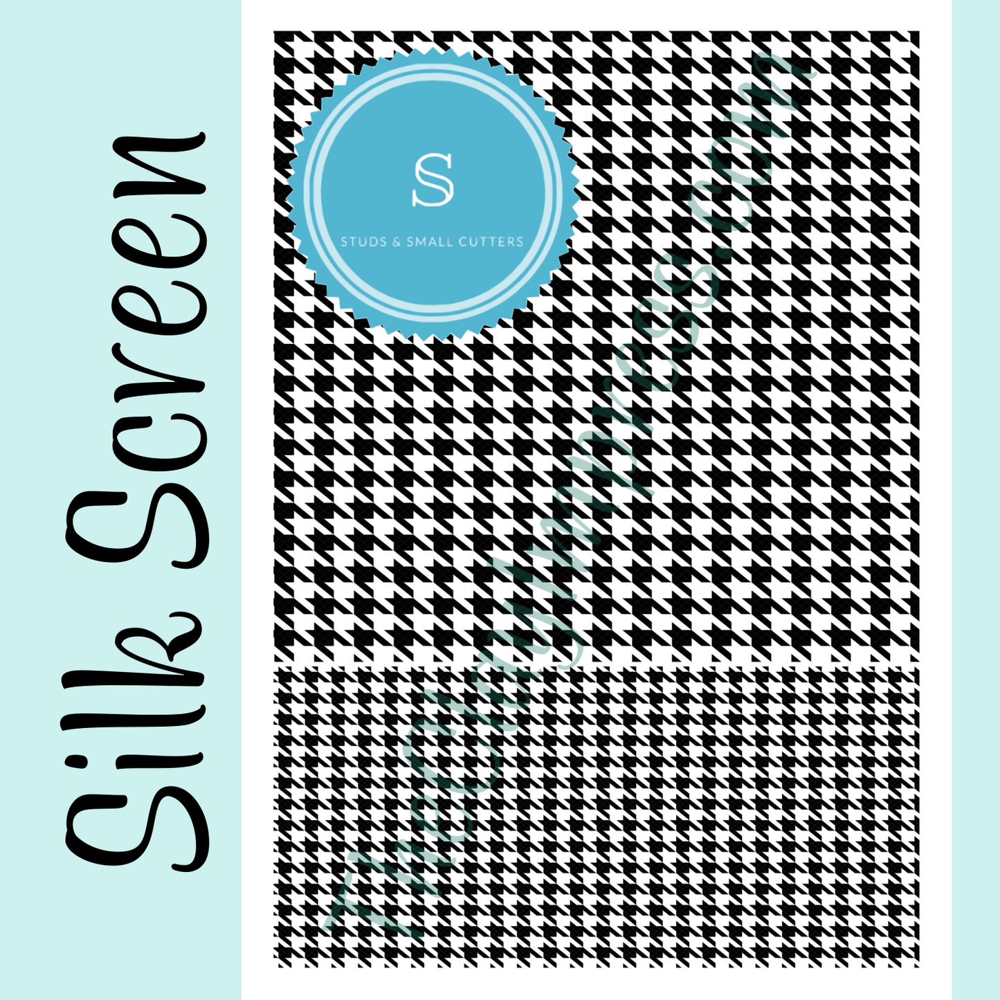 Houndstooth Silk Screen
