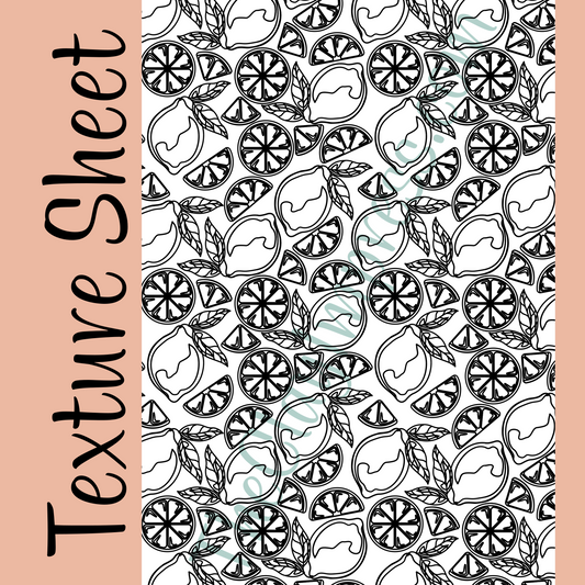 Just Lemons Texture Sheet