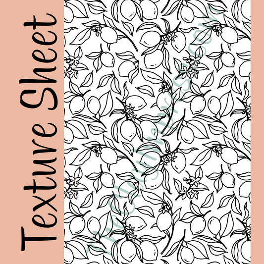 Lemon Harvest Texture Sheet