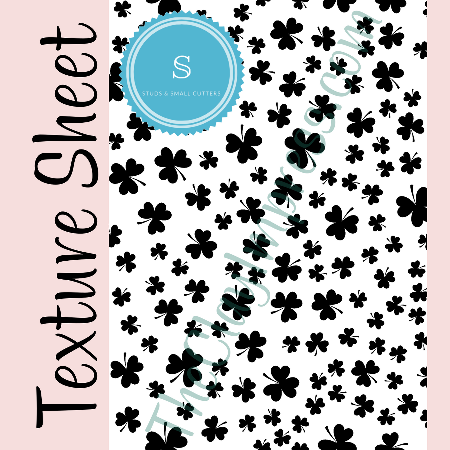Little Shamrocks Texture Sheet