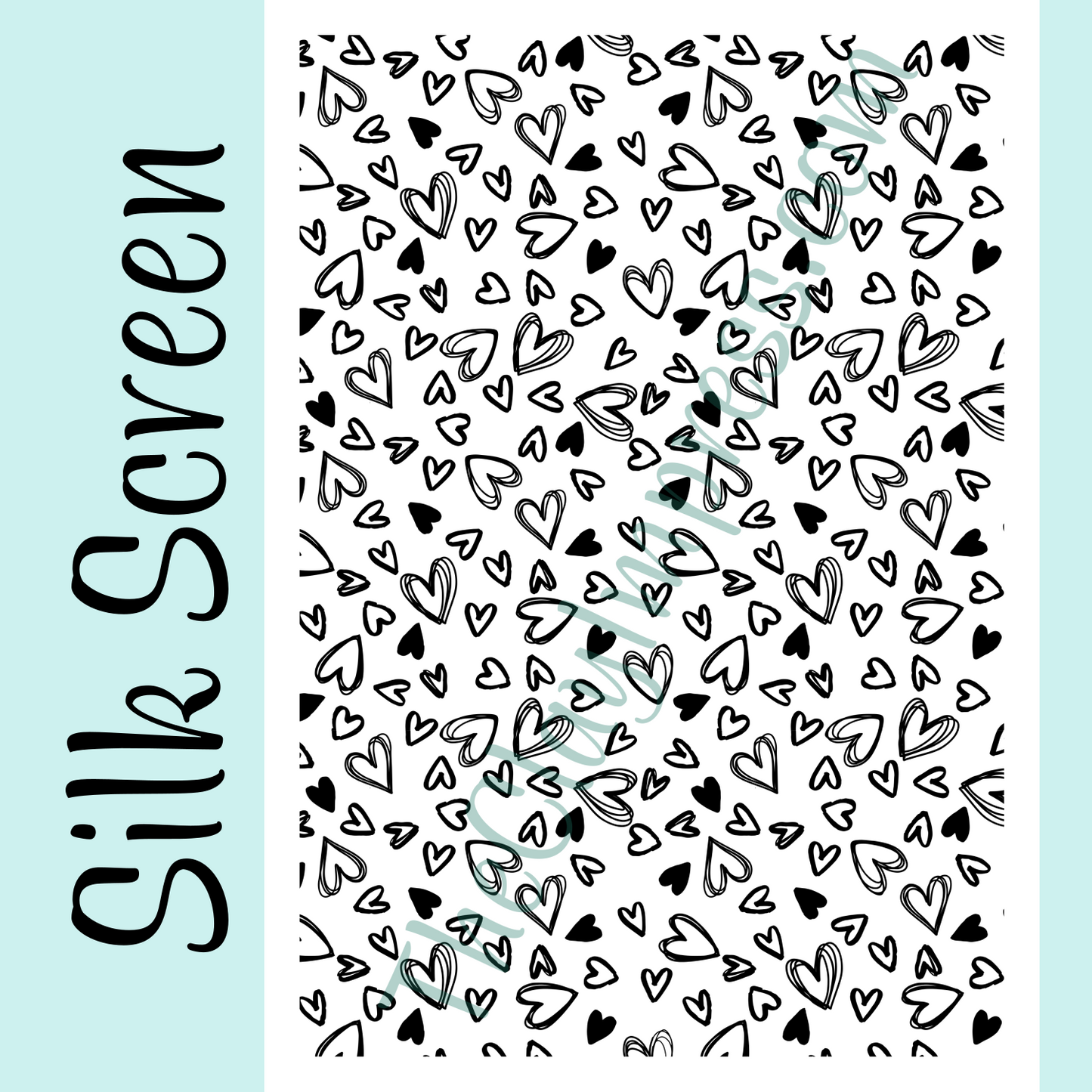 Love Doodles Silk Screen