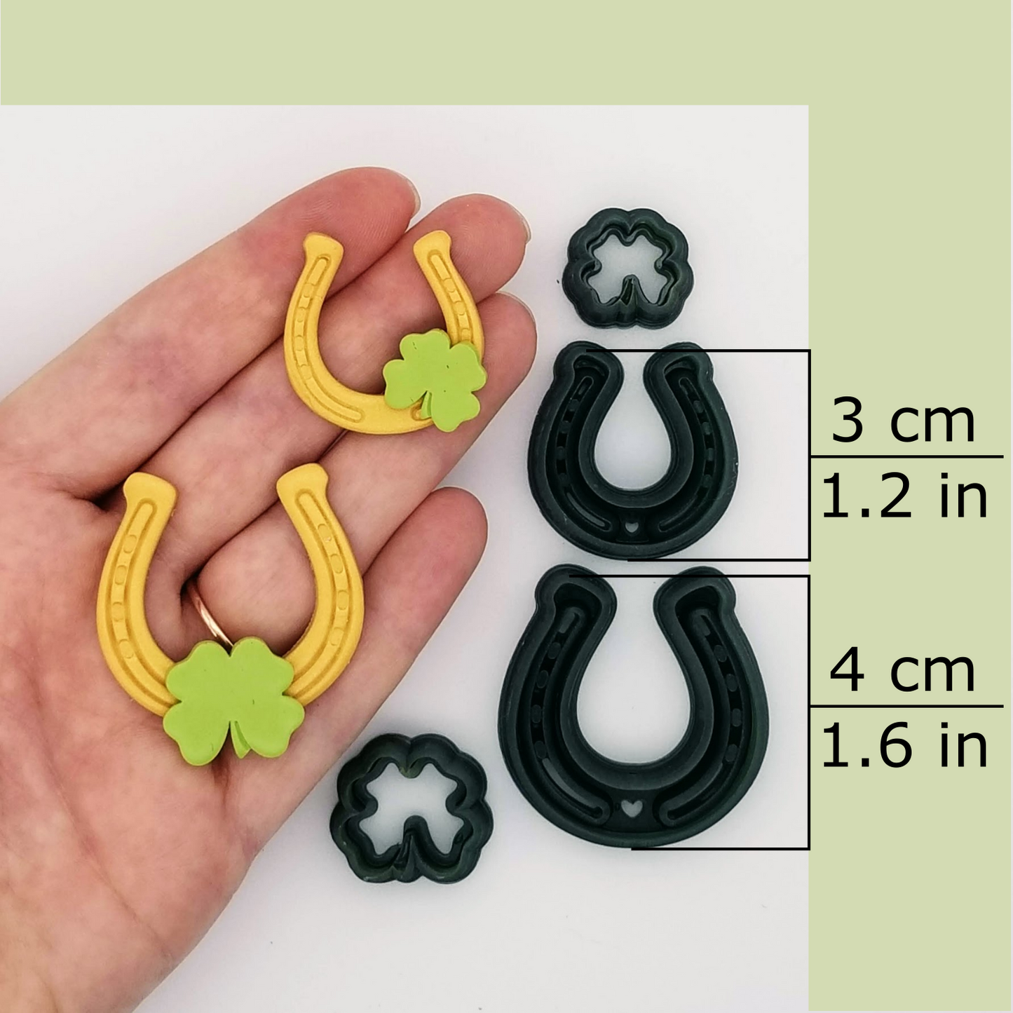 Lucky Horseshoe & Clover