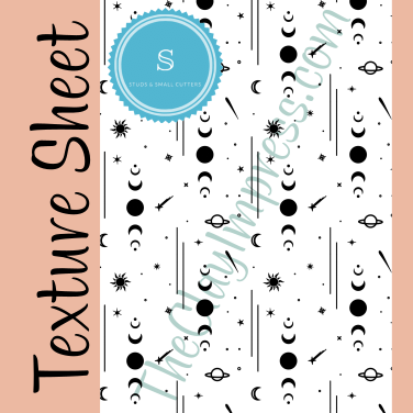 Lunar Phases Texture Sheet