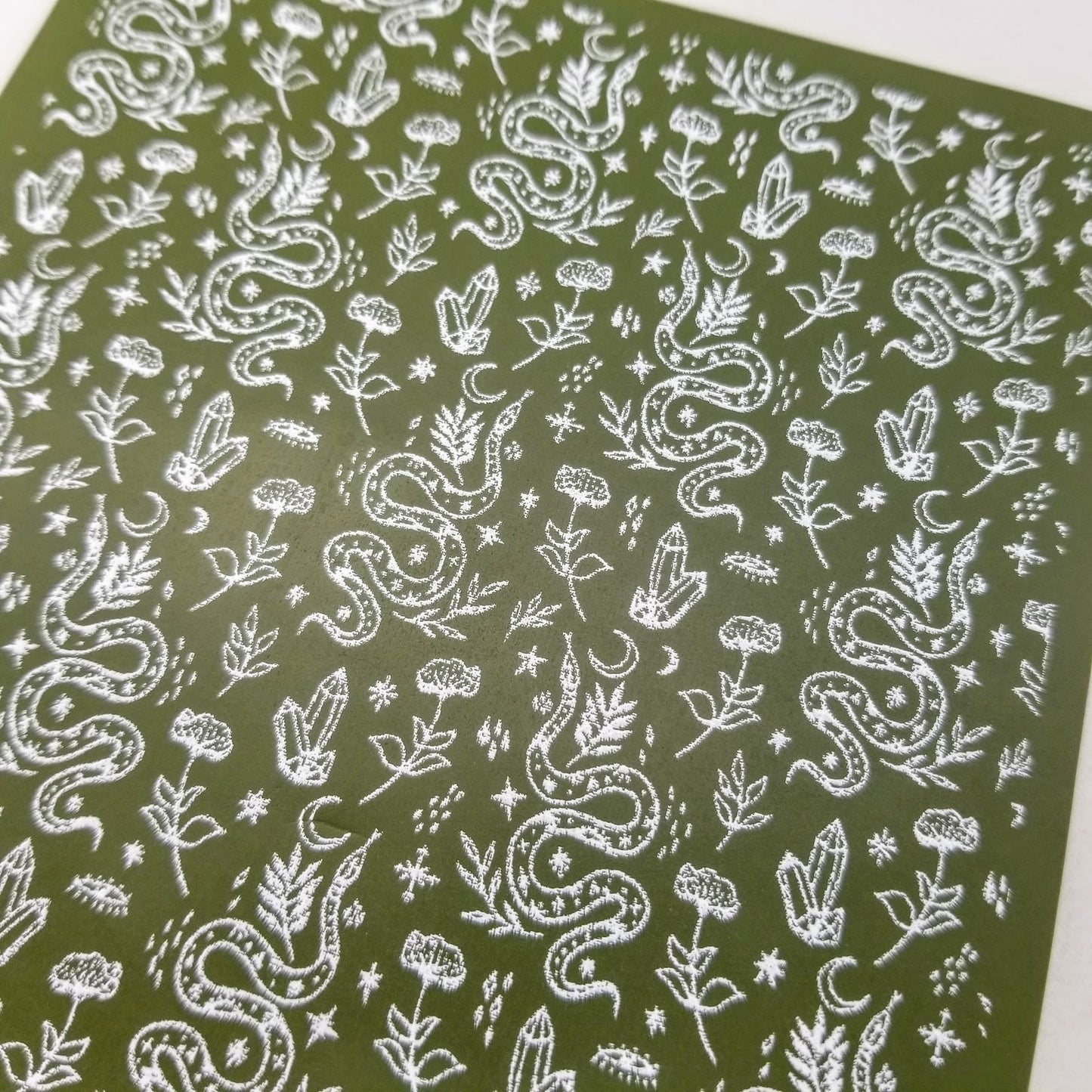 Mystical Serpents Silk Screen