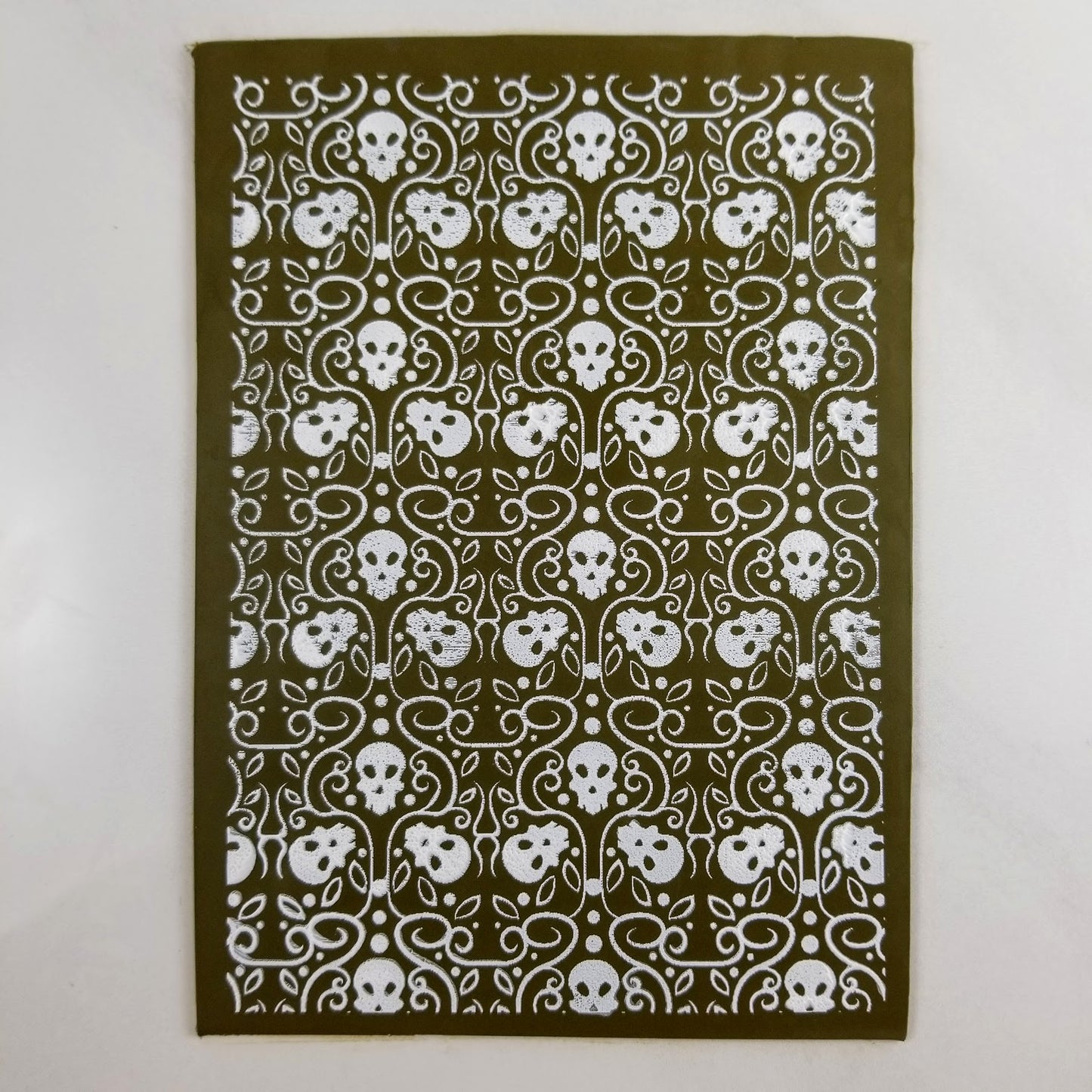 Ornate Skulls Silk Screen