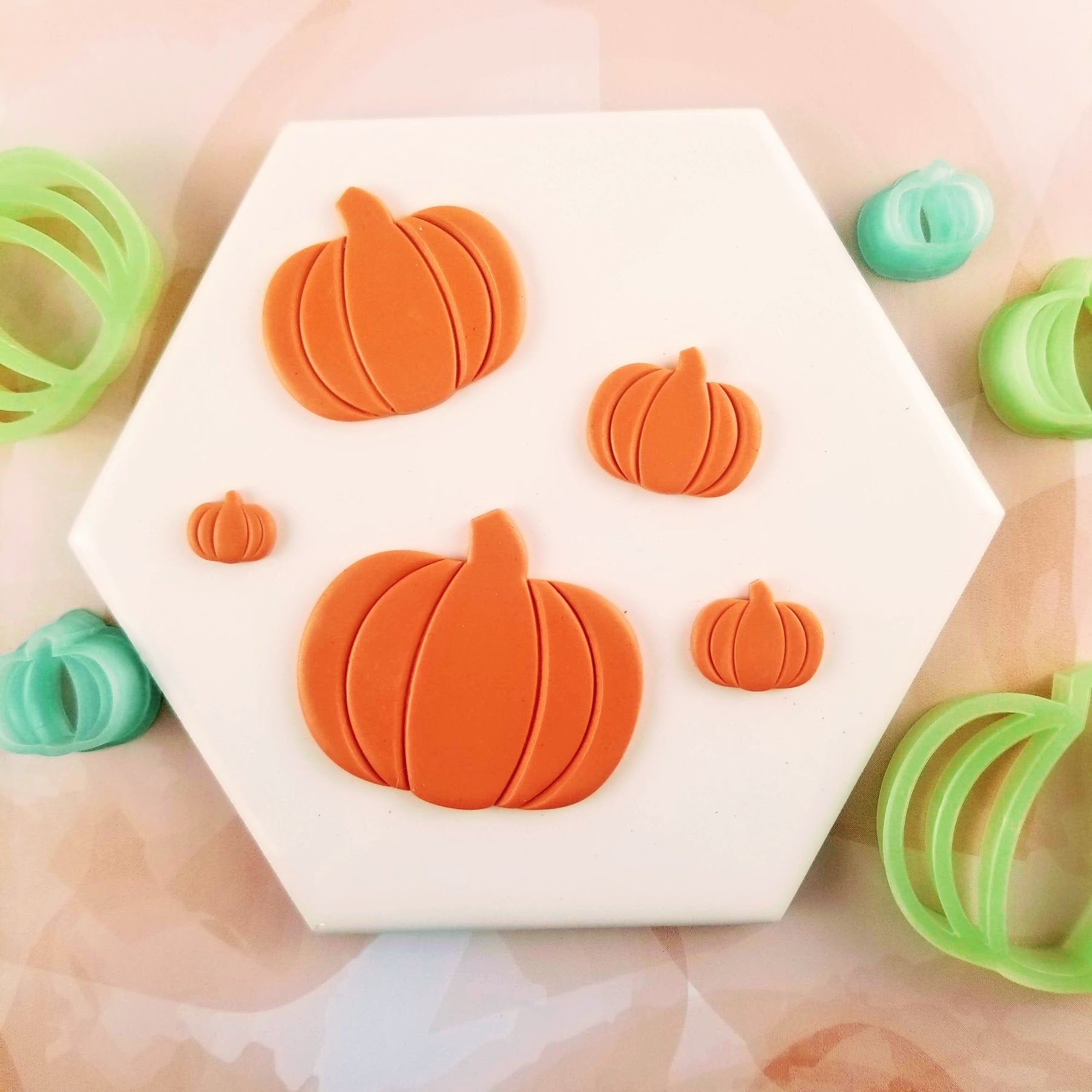 Pumpkin Polymer Clay Cutter  Sharp, Clean, Precision Cuts Every Time – The  Clay Impress