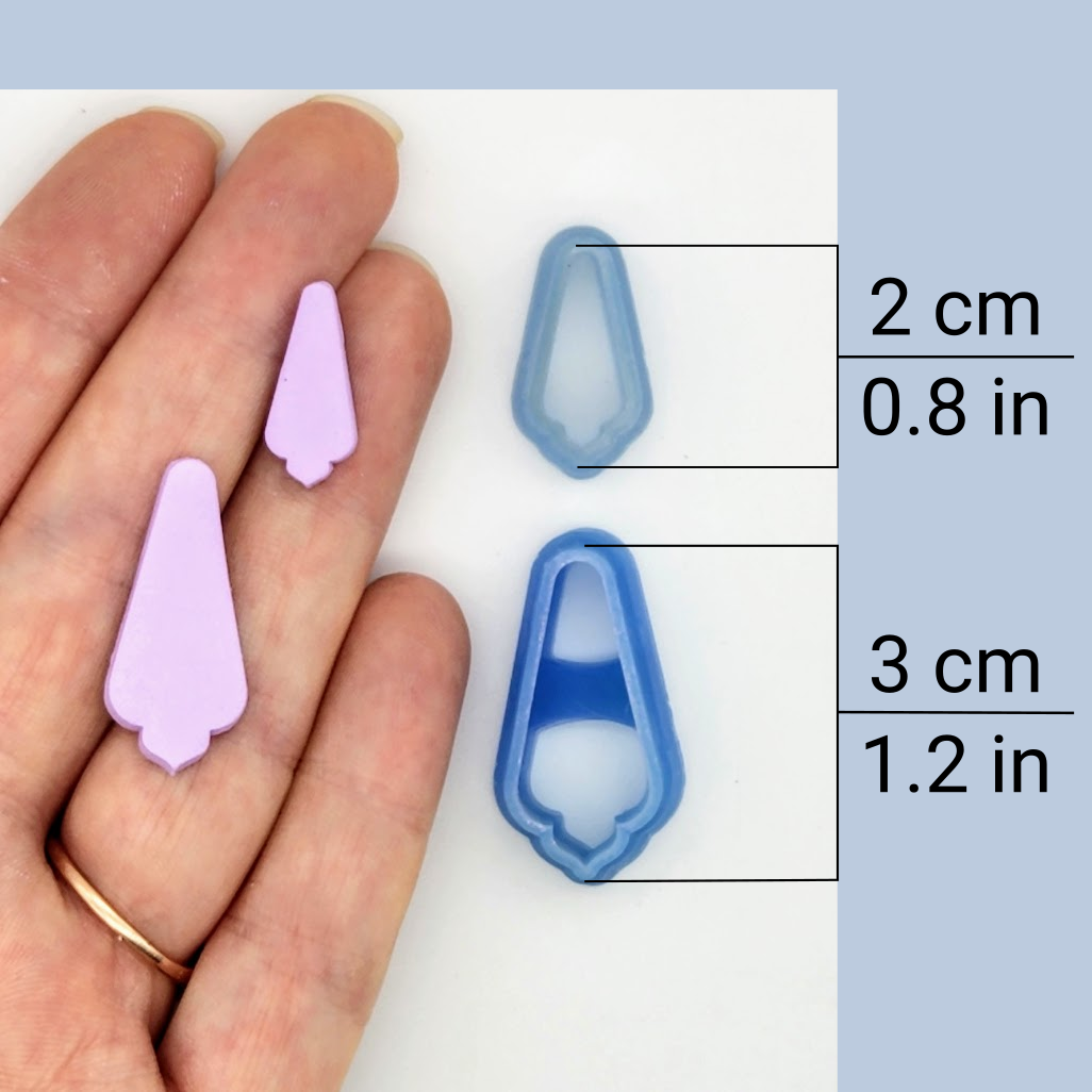 Scalloped Teardrop