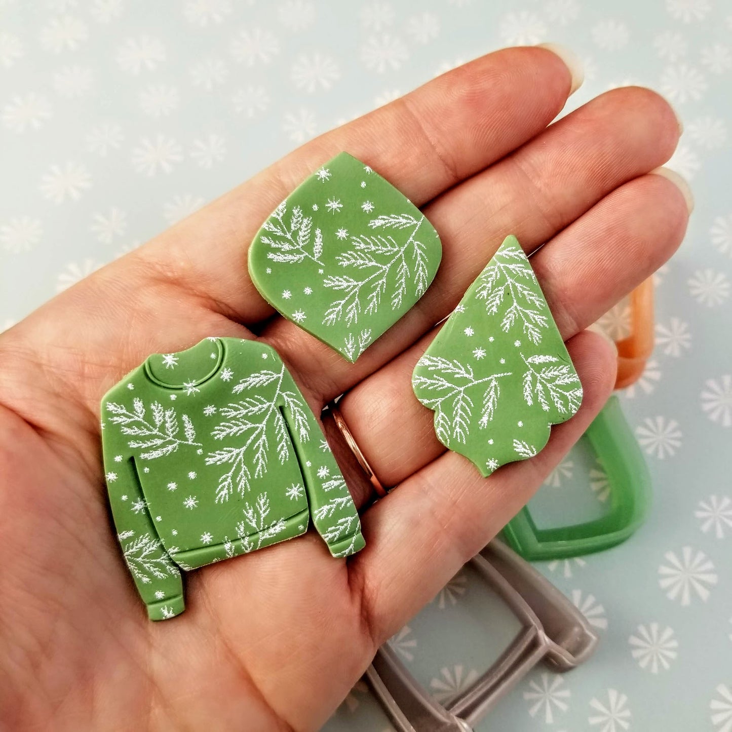 Snowy Spruce Silk Screen