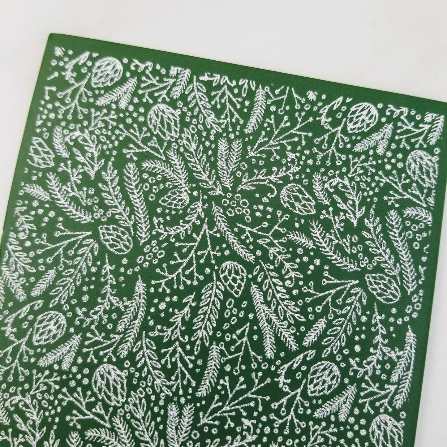 Winter Boho Botanicals Silk Screen