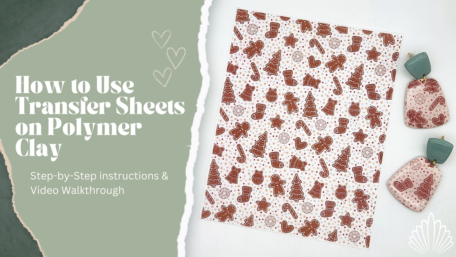 Using WaterSoluble Transfer Sheets for Polymer Clay StepbyStep Gui