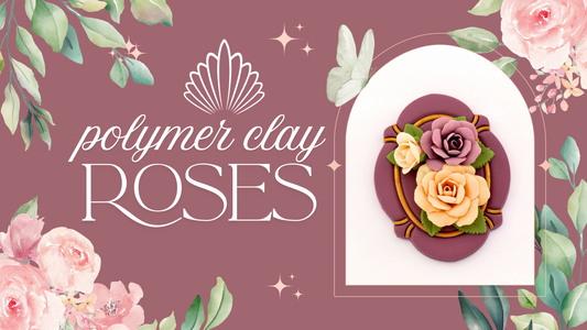 How to Make Polymer Clay Roses | Step-by-Step Tutorial with Video