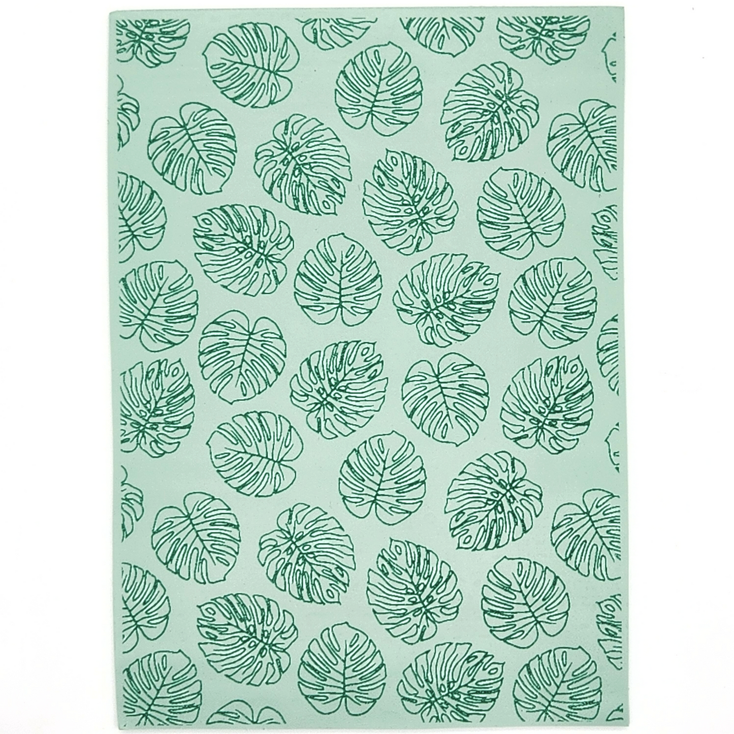 Monstera Leaves Silk Screen