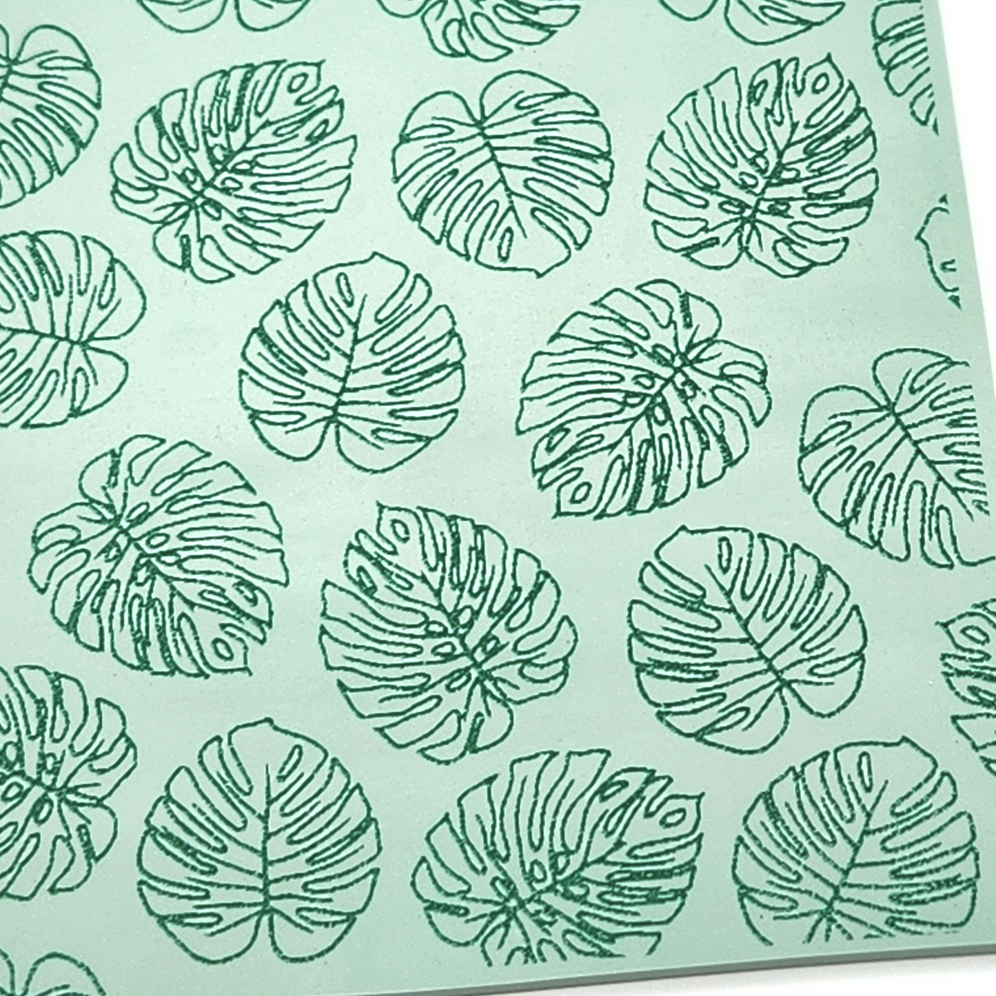 Monstera Leaves Silk Screen