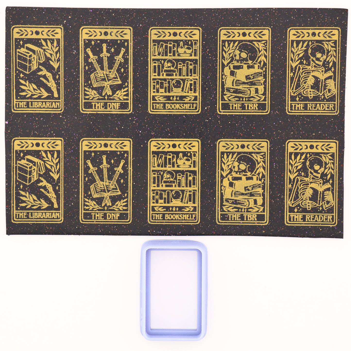 Bookish Tarot Cards Silk Screen & Matching Cutter