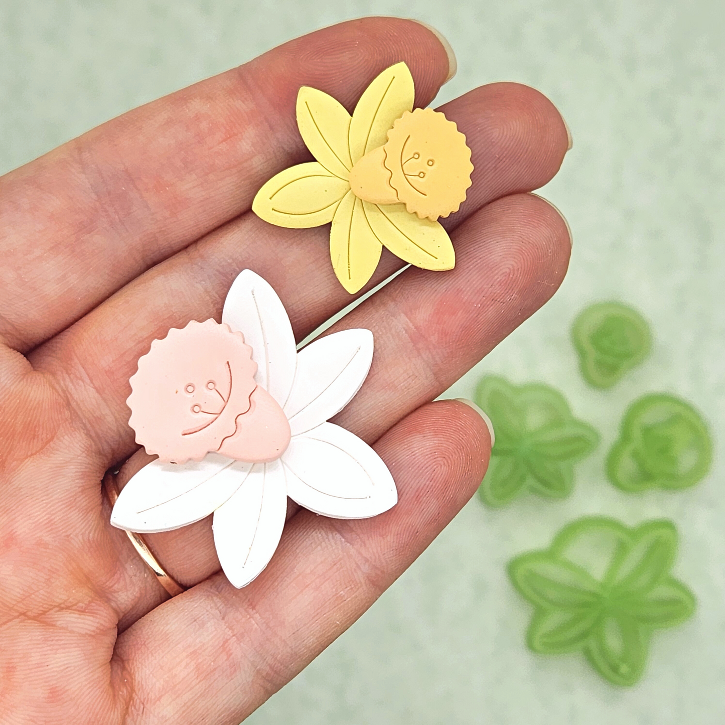 Daffodil Polymer Clay Cutter Set