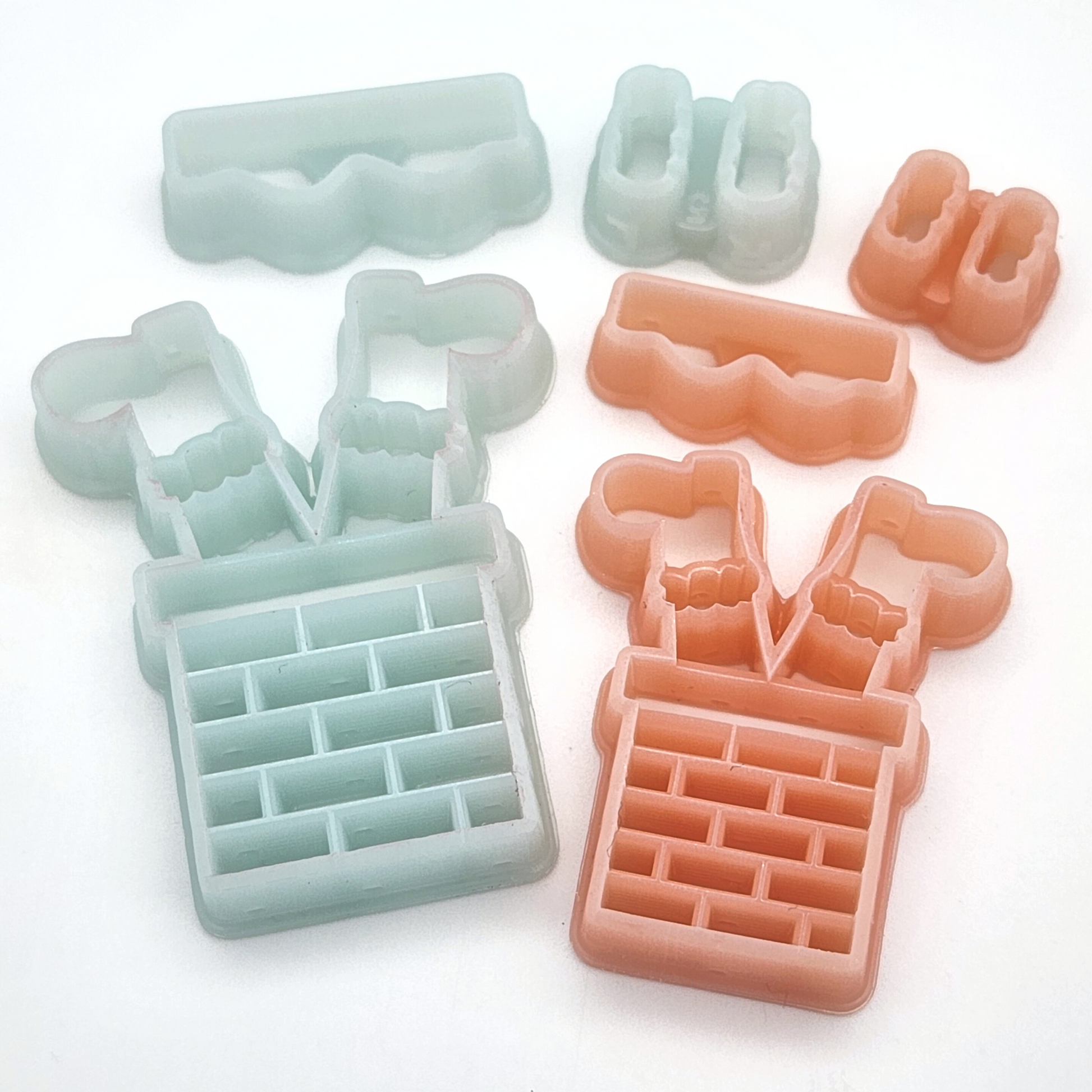 Set of Tiny Christmas Polymer Clay Cutters  Sharp, Clean, Precise Cuts –  The Clay Impress