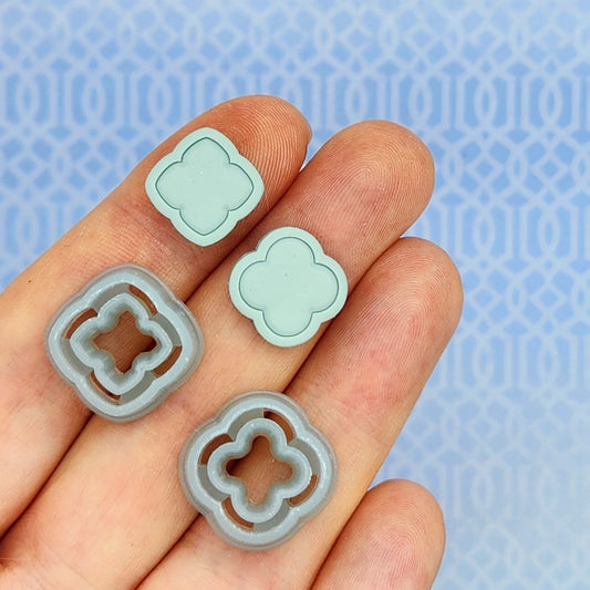 Pair of Moroccan Polymer Clay Stud Cutters