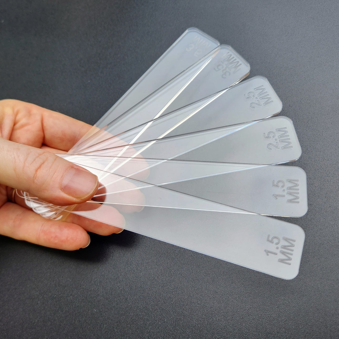 Polymer Clay Thickness Guides The Clay Impress