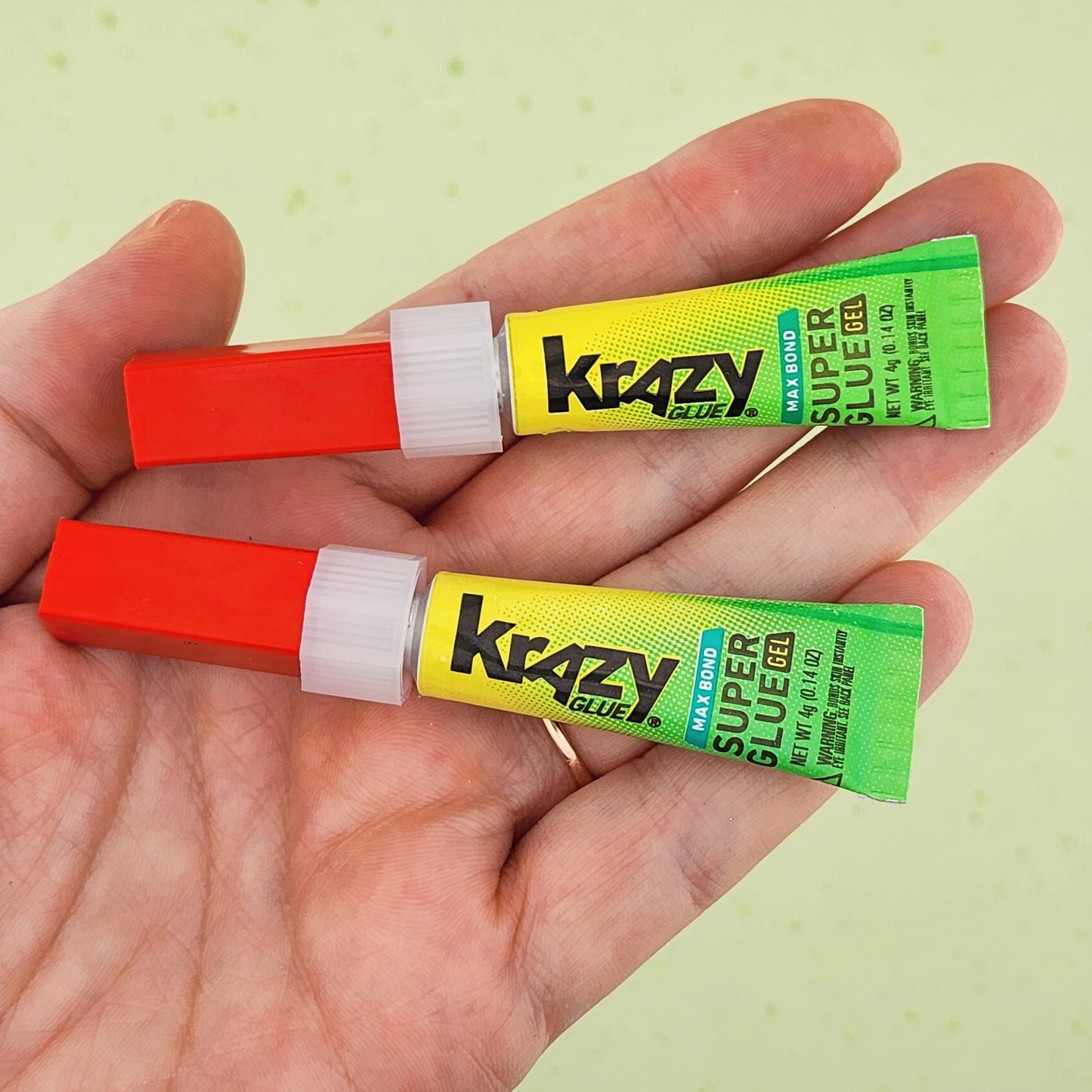 Oven-Safe Super Glue - Krazy Glue Max Bond Gel