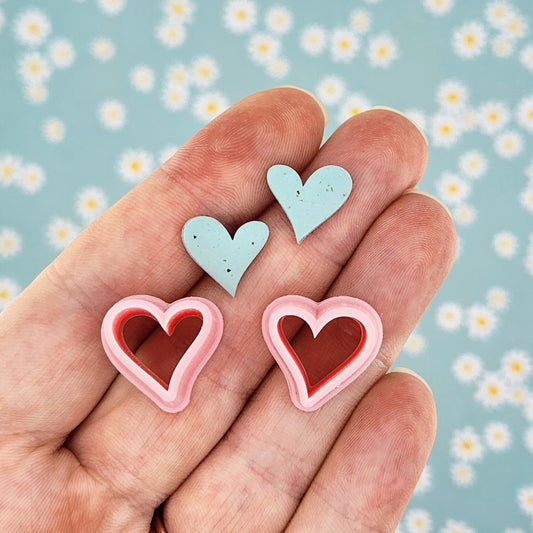 Heart Stud Set