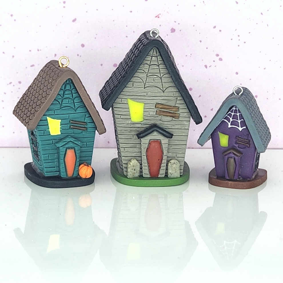 Haunting Tools 3D Haunted House Polymer Clay Cutter Kit | Sharp, Clean, Precise Cuts ...