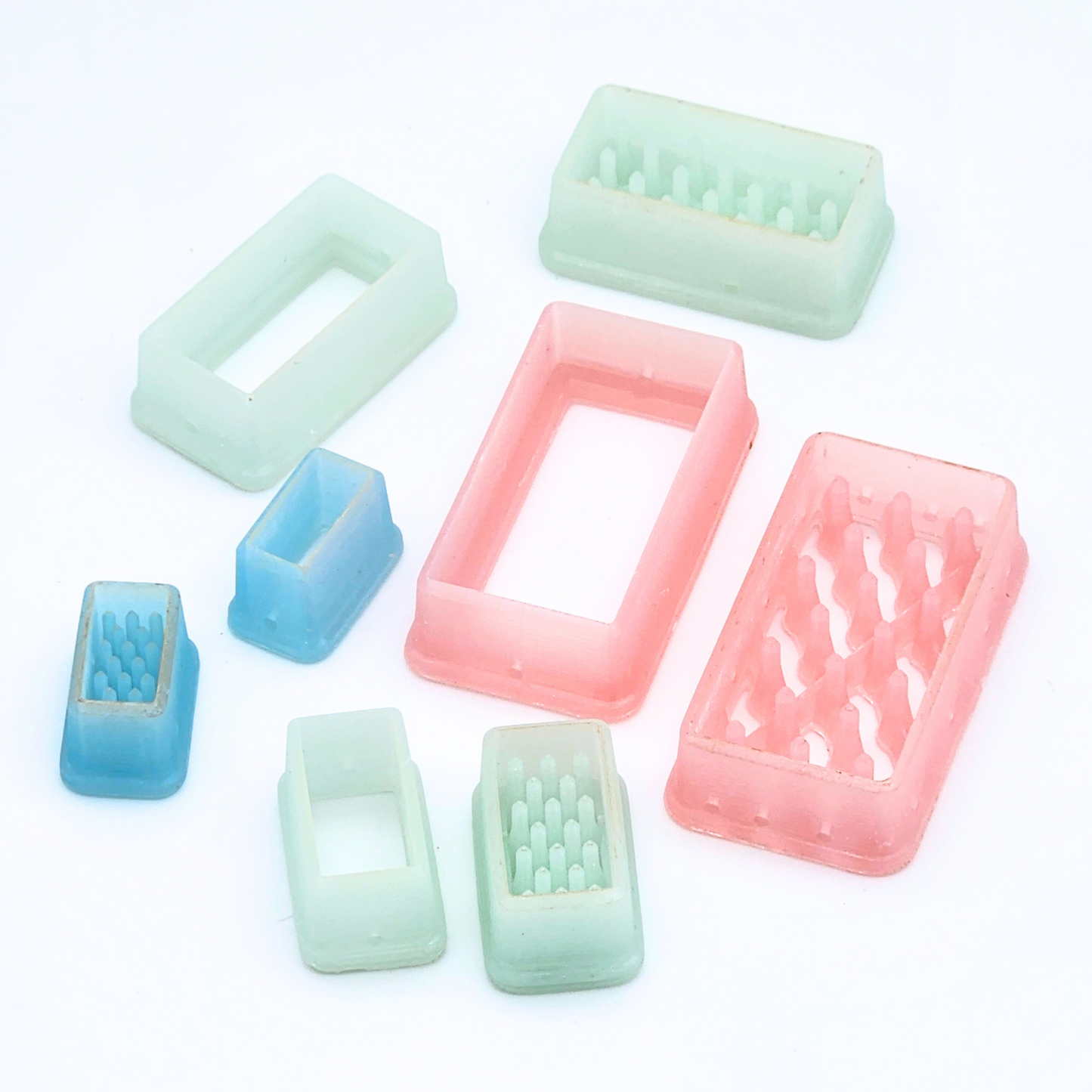 3D Ice Cream Sandwich Polymer Clay Cutter Set