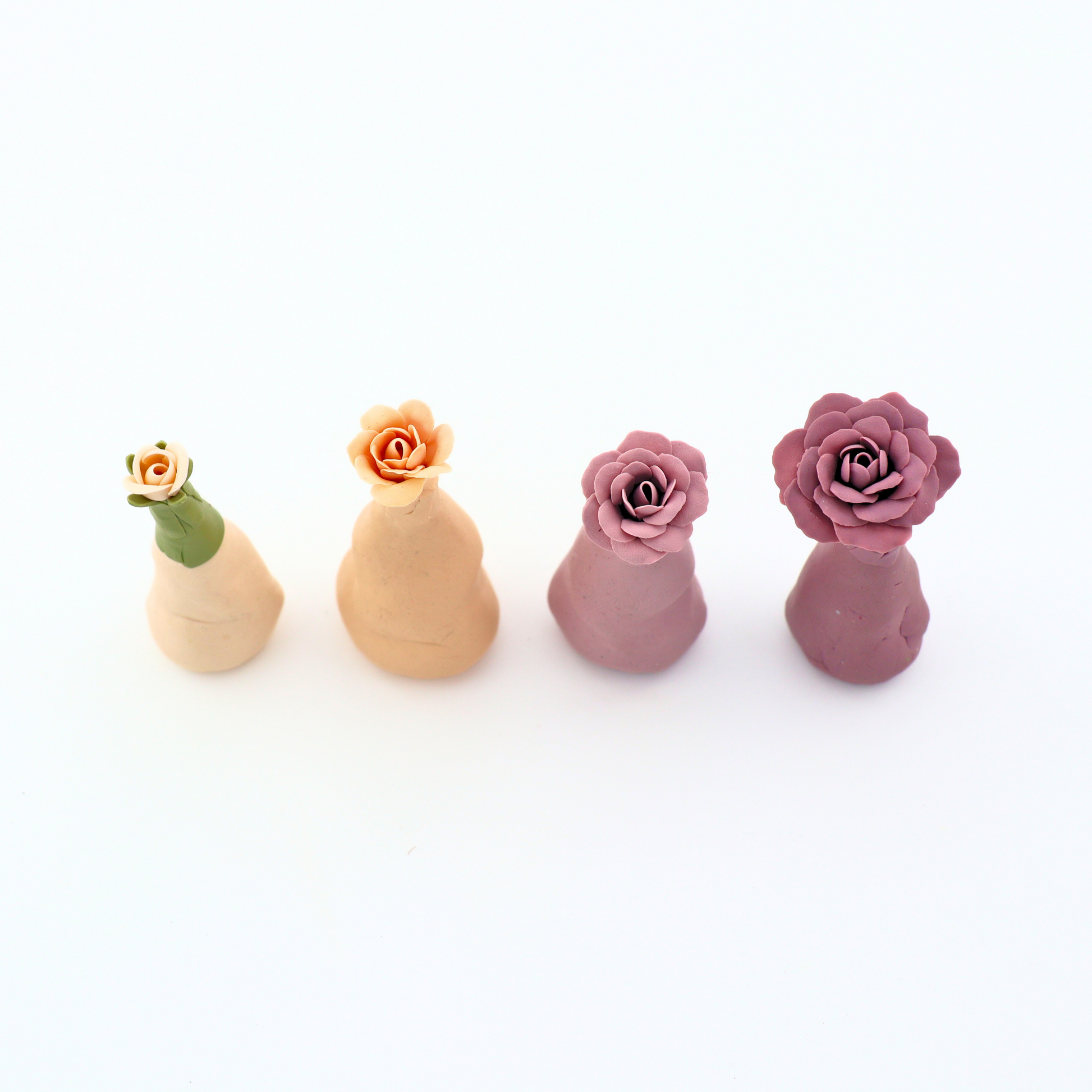 3D Rose Polymer Clay Cutter Set for Making Realistic Roses The Clay Impress 3D Rose Polymer Clay Cutter Set for Making Realistic Roses The Clay Impress