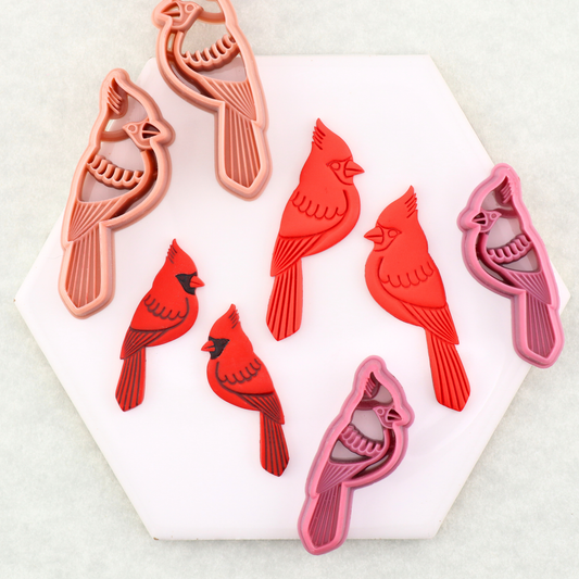 Cardinal Mirrored Polymer Clay Cutter Set