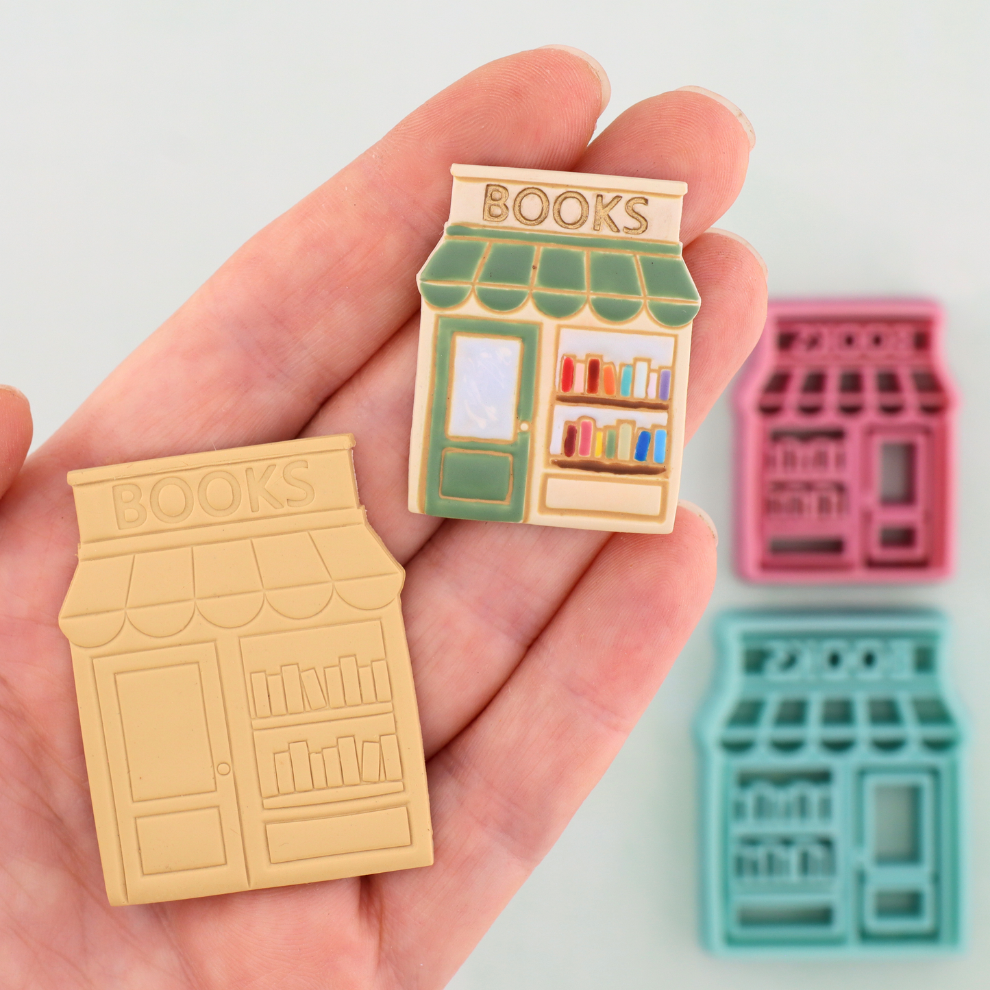 Bookstore Polymer Clay Cutter