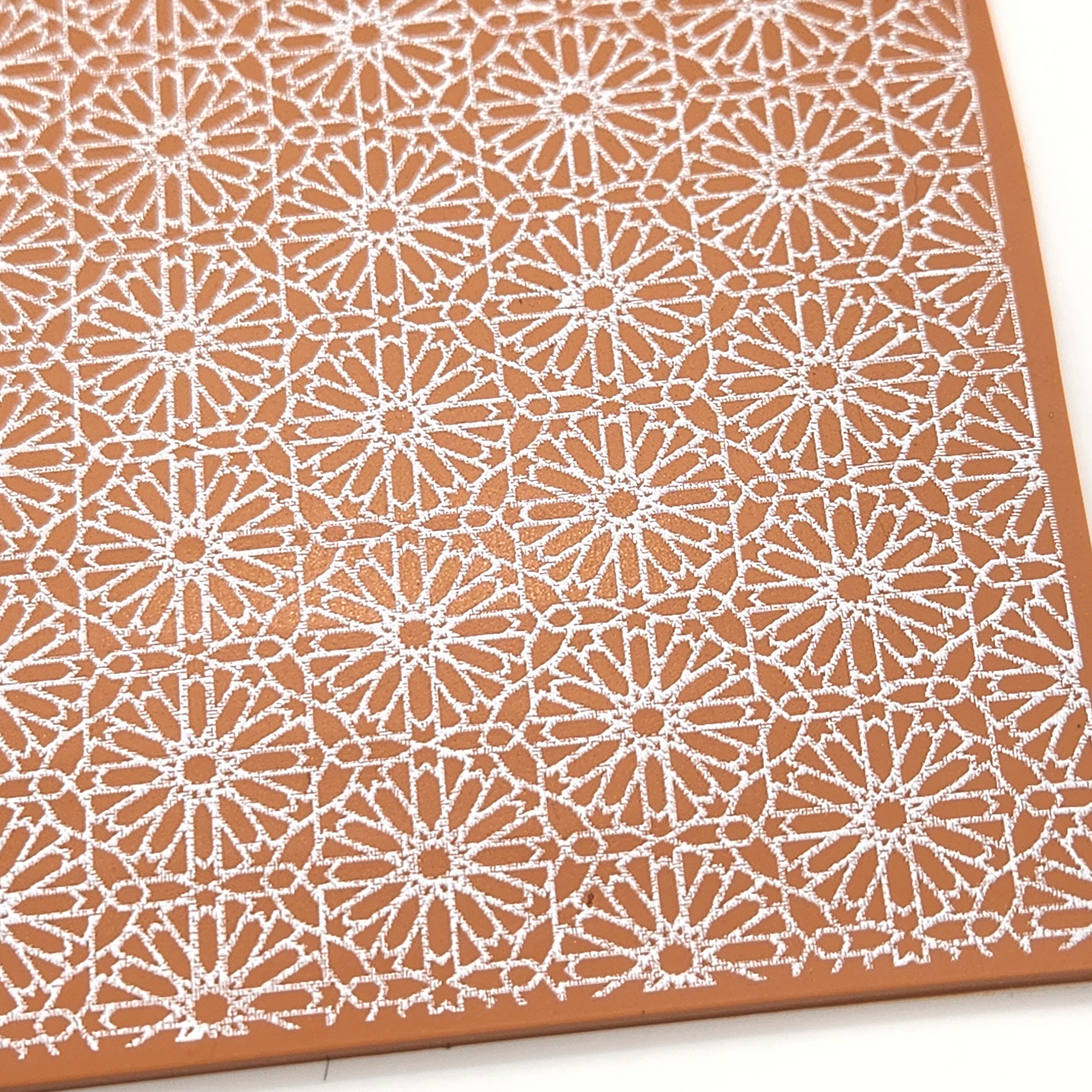 Moroccan Mosaic Polymer Clay Texture Sheet – The Clay Impress