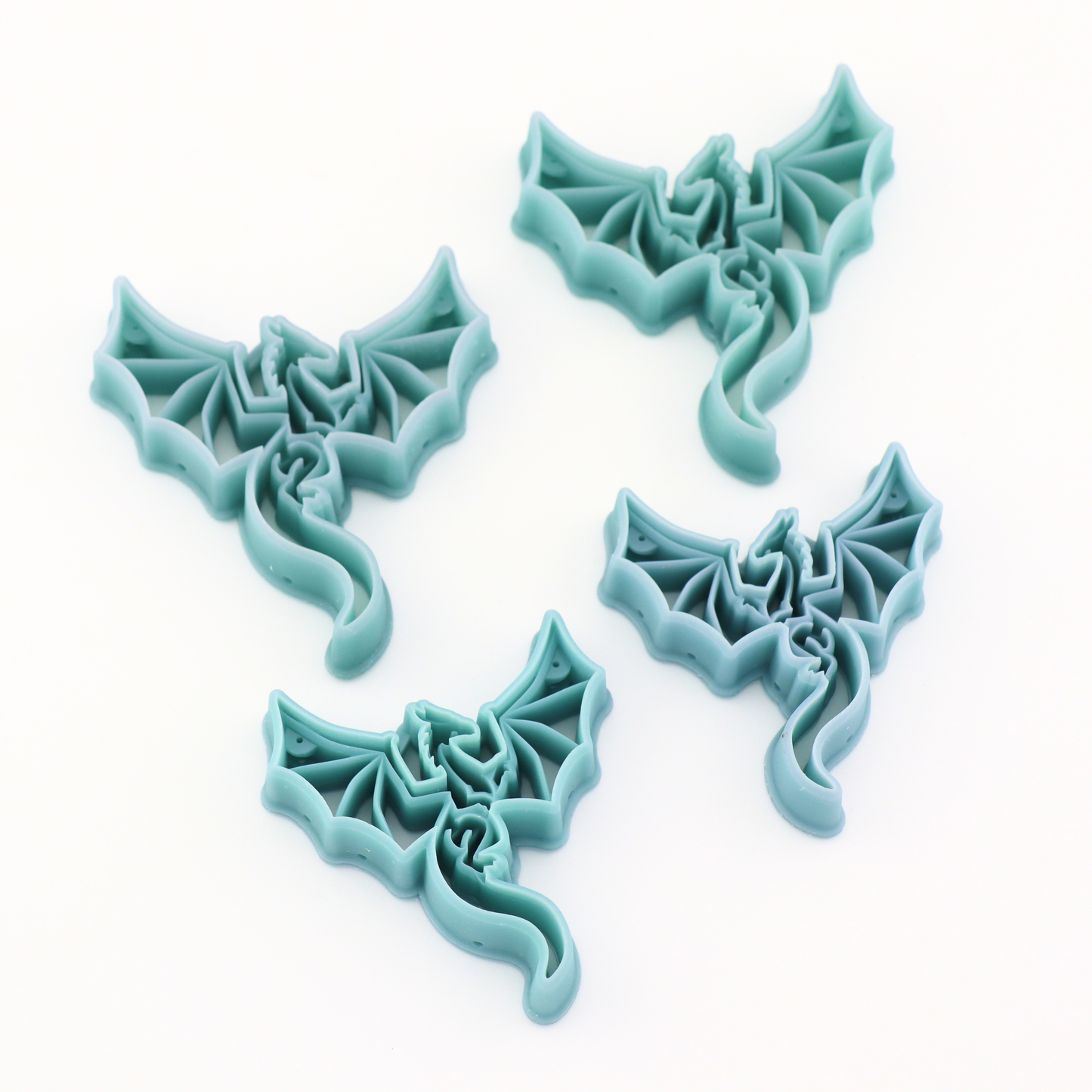 Guardian Dragon Mirrored Polymer Clay Cutter Set