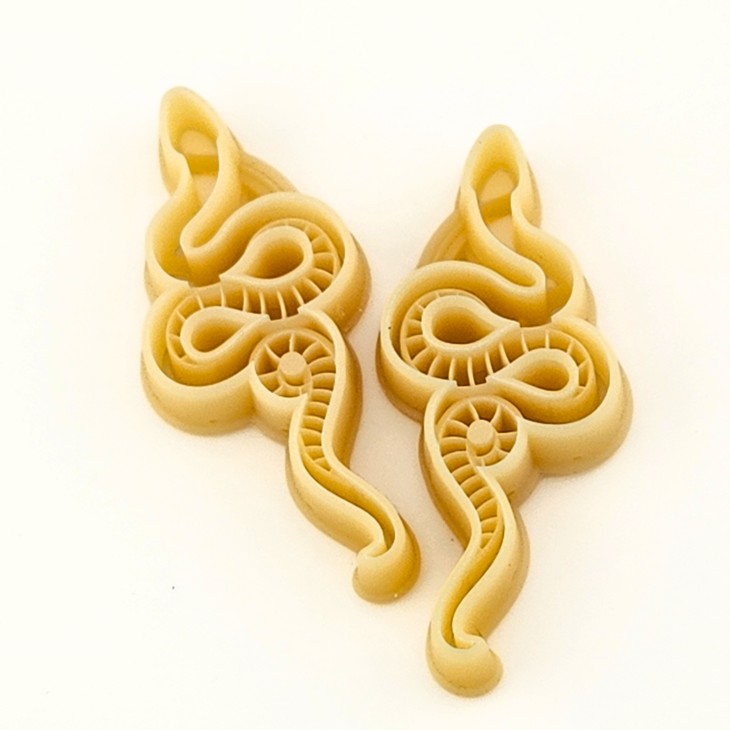 Snake Polymer Clay Cutters - Mirrored Pair