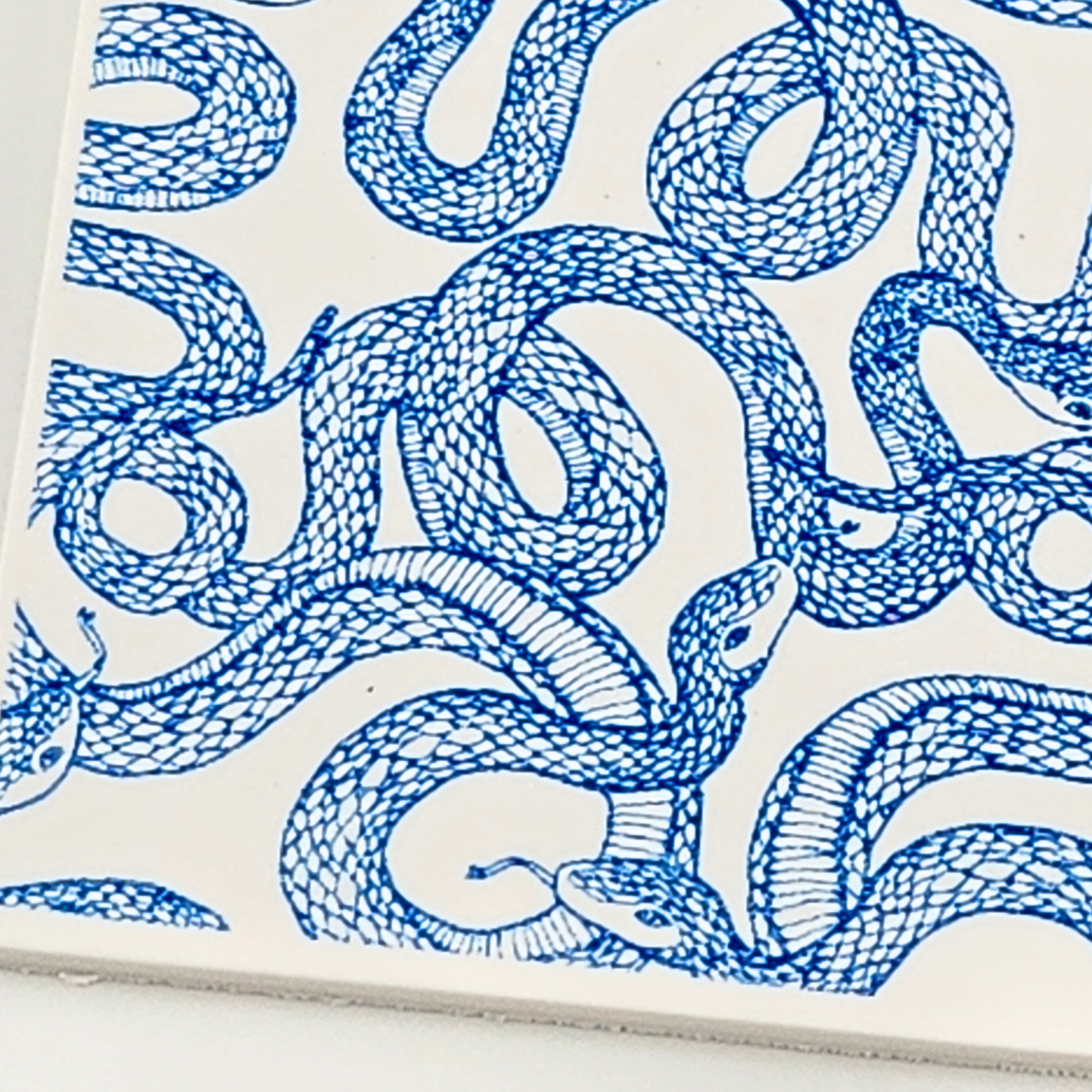 Slithering Snakes Polymer Clay Silk Screen