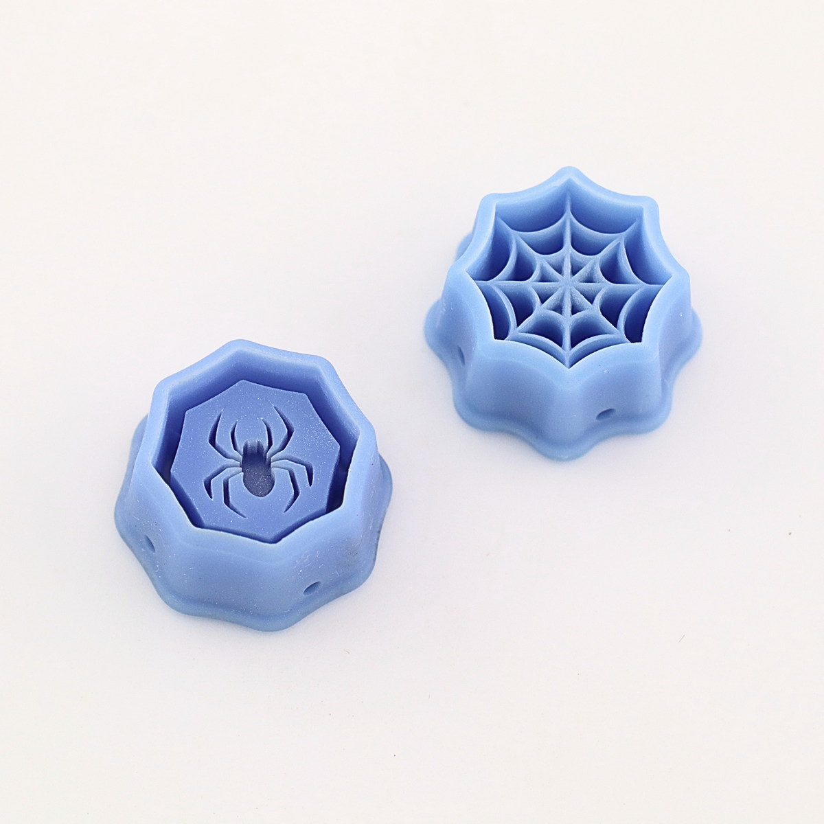Pair of Spider Polymer Clay Stud Cutters