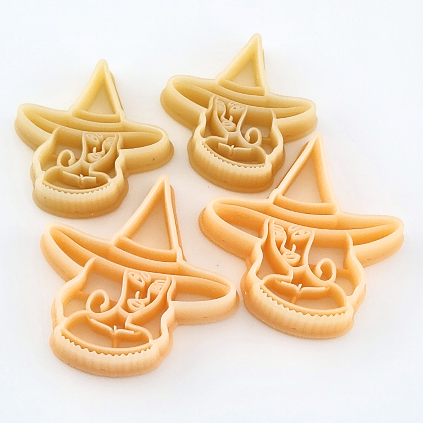 Witch, Please! Polymer Clay Cutters - Mirrored Pair