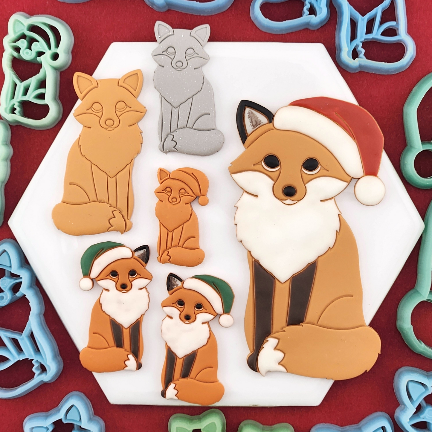 Fox Polymer Clay Cutter Sets