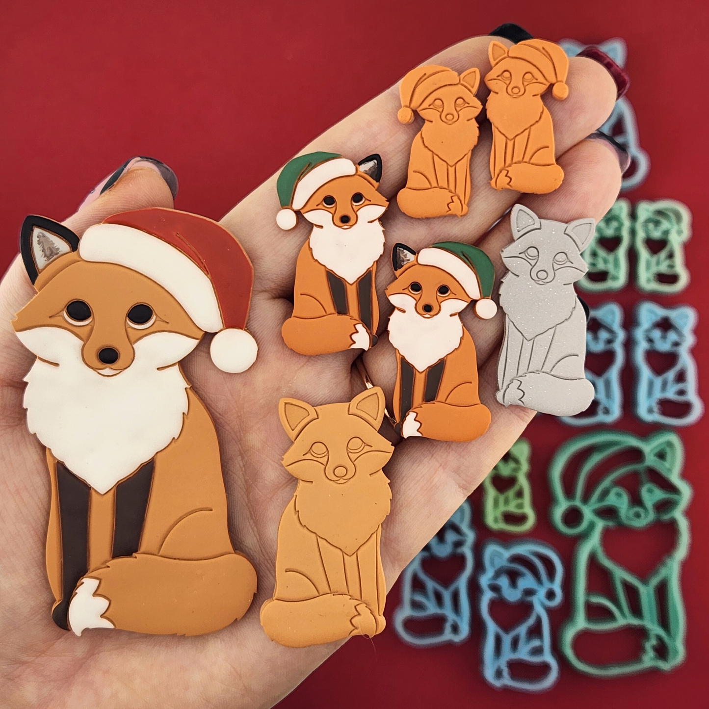 Fox Polymer Clay Cutter Sets