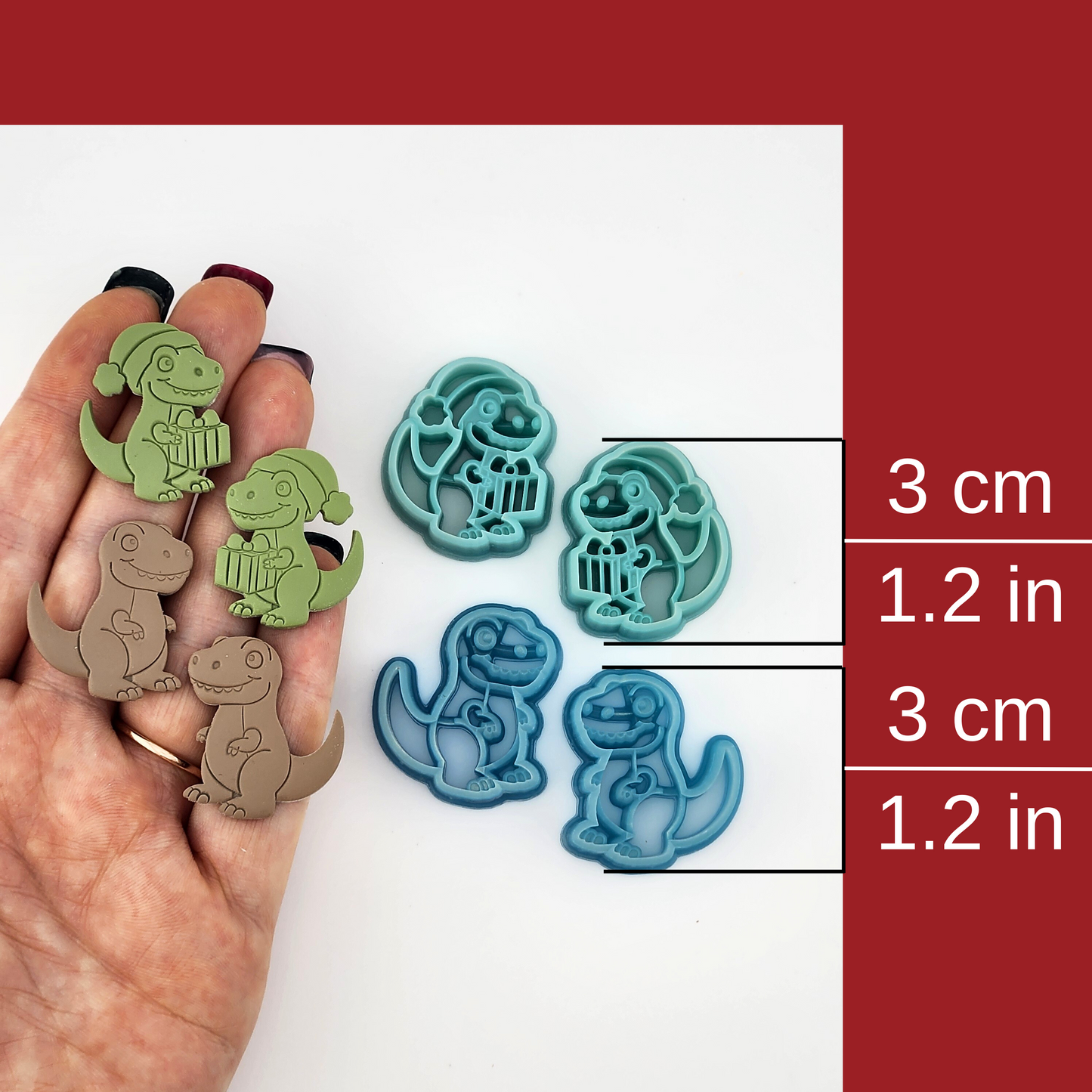 T-Rex Polymer Clay Cutter Sets