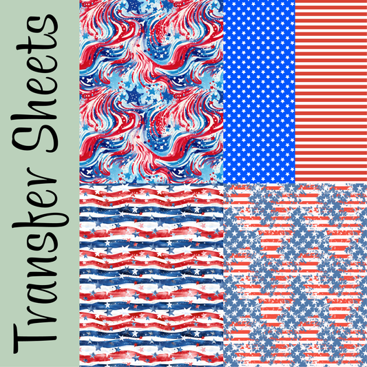 4th of July Medley #2 Transfer Sheets