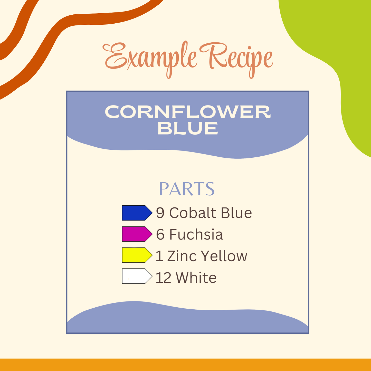 Candy Heart Polymer Clay Color Recipes for Sculpey Premo - Digital Download