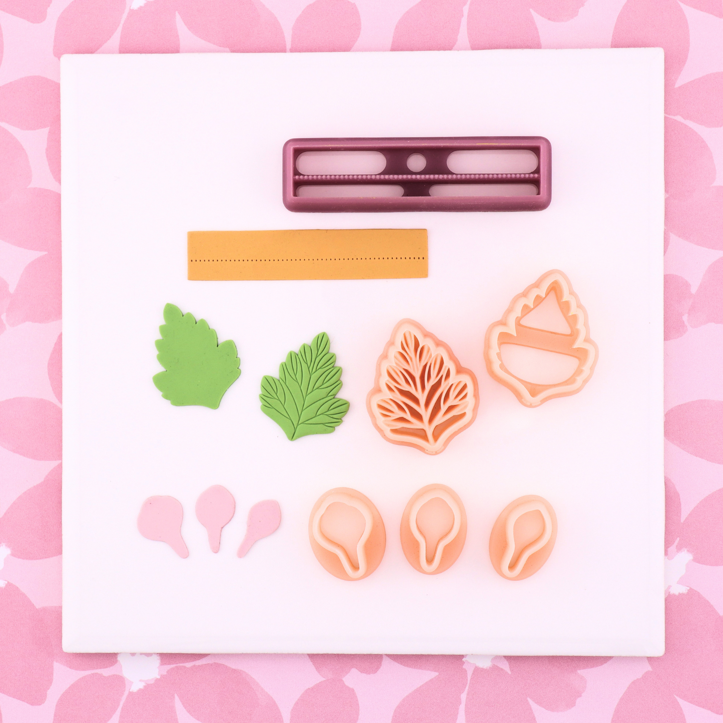 3D Anemone Polymer Clay Cutter Kit
